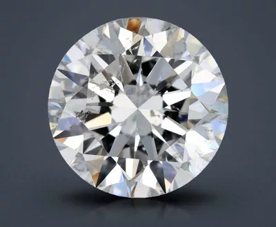 2.01ct E SI2 Rare Carat Ideal Cut Round Diamond