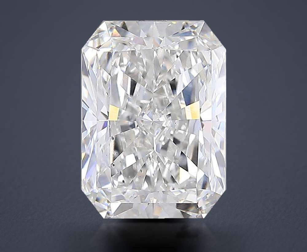 11.00ct F VS2 Rare Carat Ideal Cut Radiant Lab Grown Diamond