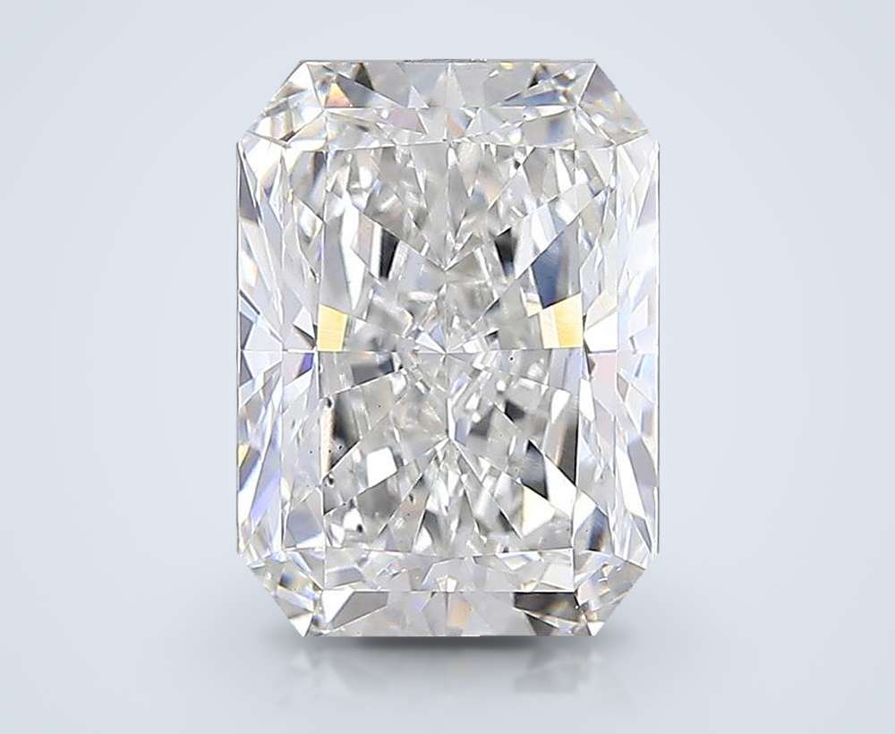 11.00ct F VS2 Rare Carat Ideal Cut Radiant Lab Grown Diamond