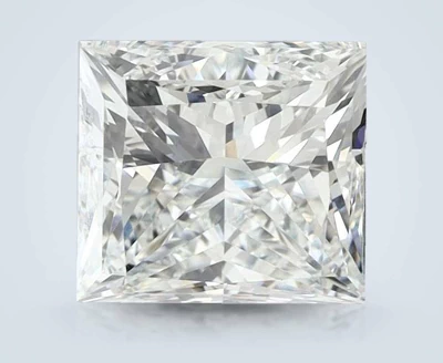4.01ct G VVS2 Rare Carat Ideal Cut Princess Lab Grown Diamond
