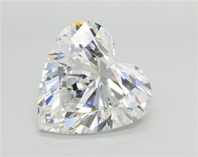 10.02ct E VVS2 Rare Carat Ideal Cut Heart Lab Grown Diamond