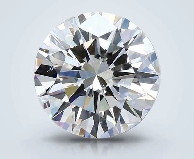 3.02ct J SI1 Very Good Cut Round Diamond