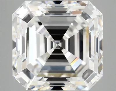 7.05ct F VVS2 Excellent Cut Asscher Lab Grown Diamond