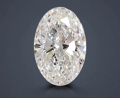 0.93ct D VVS2 Rare Carat Ideal Cut Oval Lab Grown Diamond
