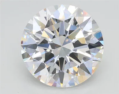 3.05ct E VS1 Excellent Cut Round Lab Grown Diamond