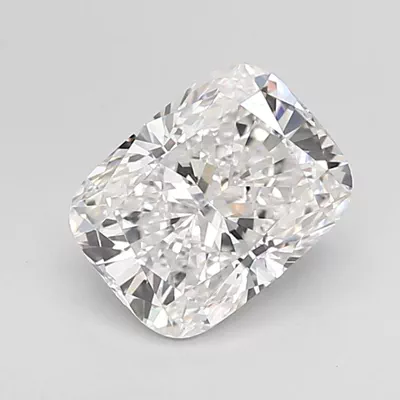 2.04ct E VVS2 Rare Carat Ideal Cut Cushion Lab Grown Diamond