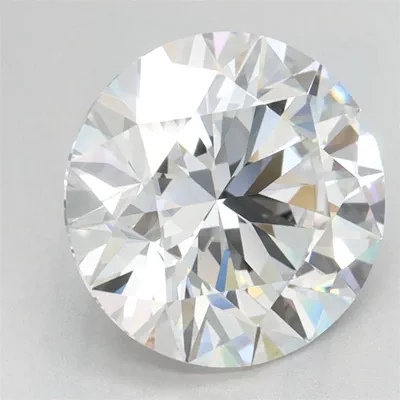 2.66ct D VVS1 Rare Carat Ideal Cut Round Lab Grown Diamond