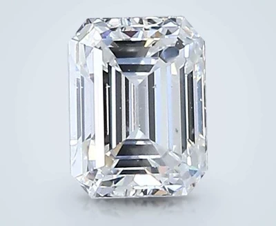 0.54ct F VS2 Very Good Cut Emerald Diamond