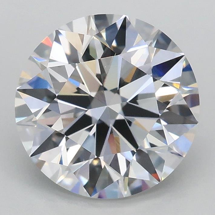 2.01ct E VVS2 Rare Carat Ideal Cut Round Lab Grown Diamond