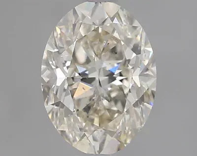 0.70ct K SI1 Very Good Cut Oval Diamond