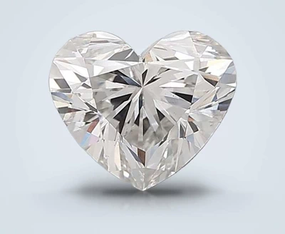 6.04ct G VS1 Rare Carat Ideal Cut Heart Lab Grown Diamond