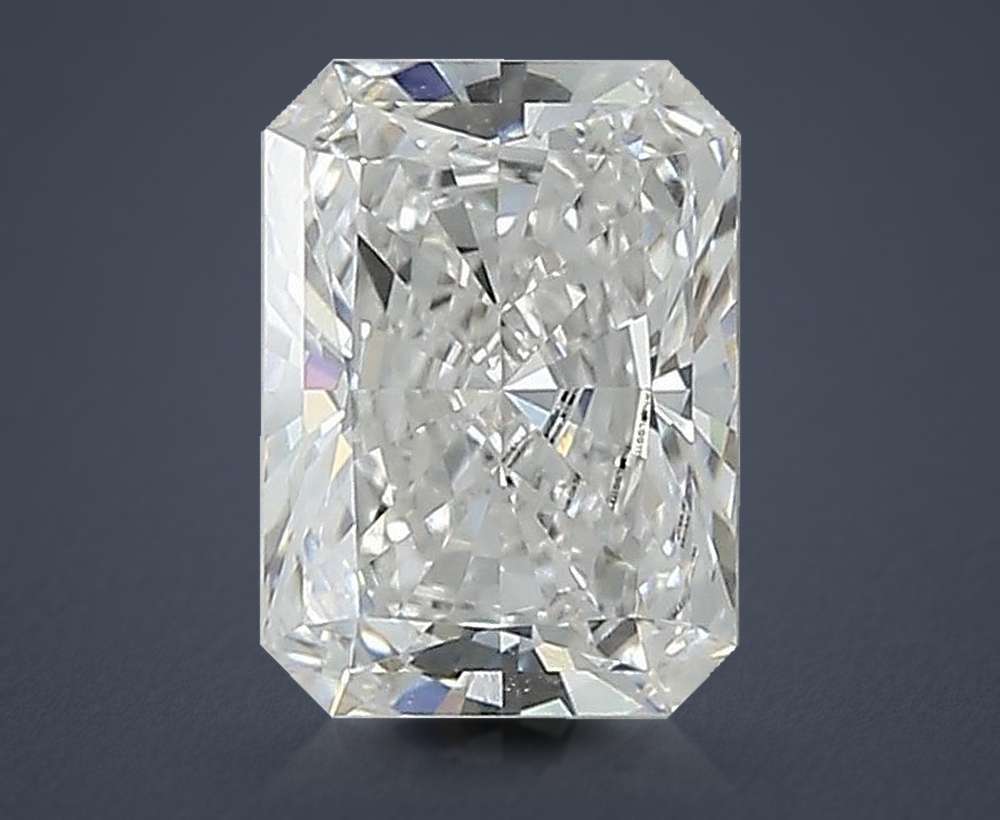 1.08ct D VVS2 Rare Carat Ideal Cut Radiant Lab Grown Diamond