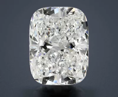 9.04ct E VVS2 Rare Carat Ideal Cut Cushion Lab Grown Diamond