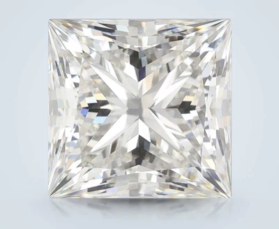 6.06ct H VS1 Rare Carat Ideal Cut Princess Lab Grown Diamond