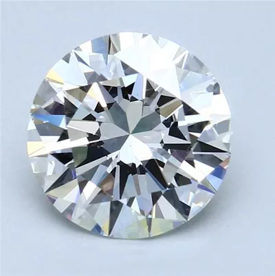 3.33ct F SI1 Excellent Cut Round Diamond