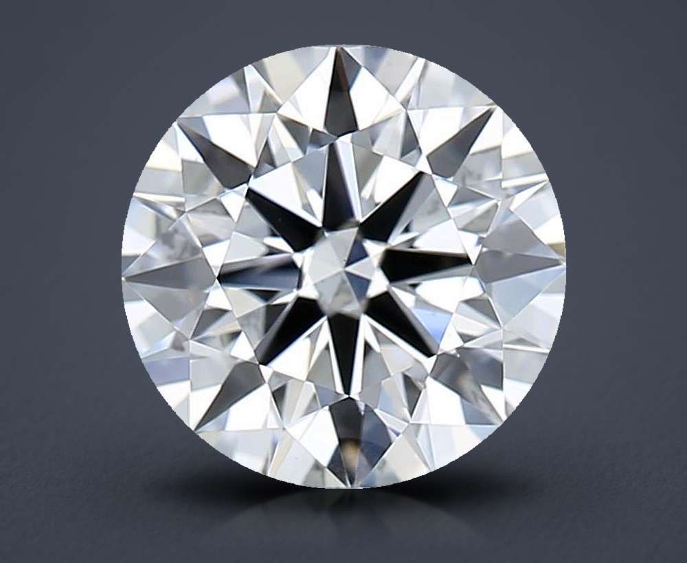 1.01ct D SI2 Rare Carat Ideal Cut Round Lab Grown Diamond
