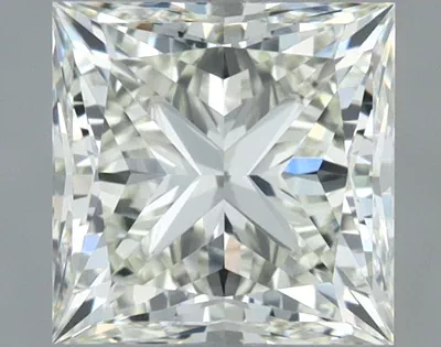 1.50ct K VVS2 Rare Carat Ideal Cut Princess Diamond