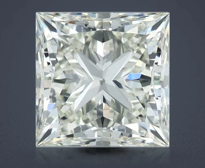 1.50ct K VVS2 Rare Carat Ideal Cut Princess Diamond