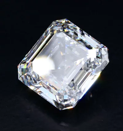 30.00ct E VS1 Excellent Cut Asscher Lab Grown Diamond