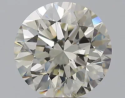 3.00ct I SI1 Very Good Cut Round Diamond