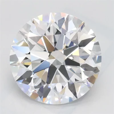 2.67ct D VVS1 Rare Carat Ideal Cut Round Lab Grown Diamond