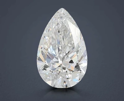 2.01ct E VS1 Rare Carat Ideal Cut Pear Lab Grown Diamond