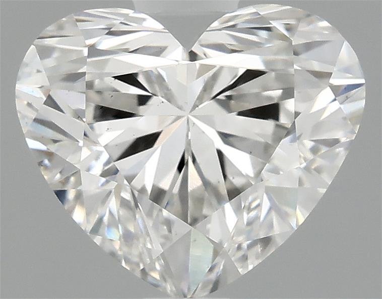 1.58ct F VS2 Rare Carat Ideal Cut Heart Lab Grown Diamond
