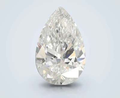 3.09ct F VS1 Rare Carat Ideal Cut Pear Lab Grown Diamond
