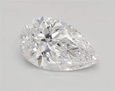 0.82ct D VVS1 Rare Carat Ideal Cut Pear Lab Grown Diamond