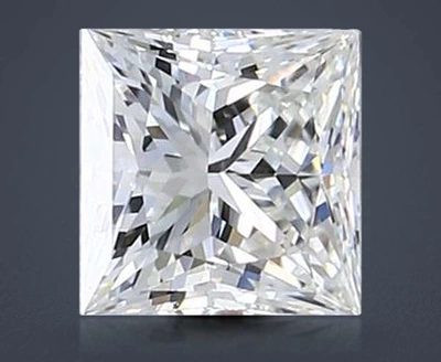 1.15ct J IF Rare Carat Ideal Cut Princess Diamond