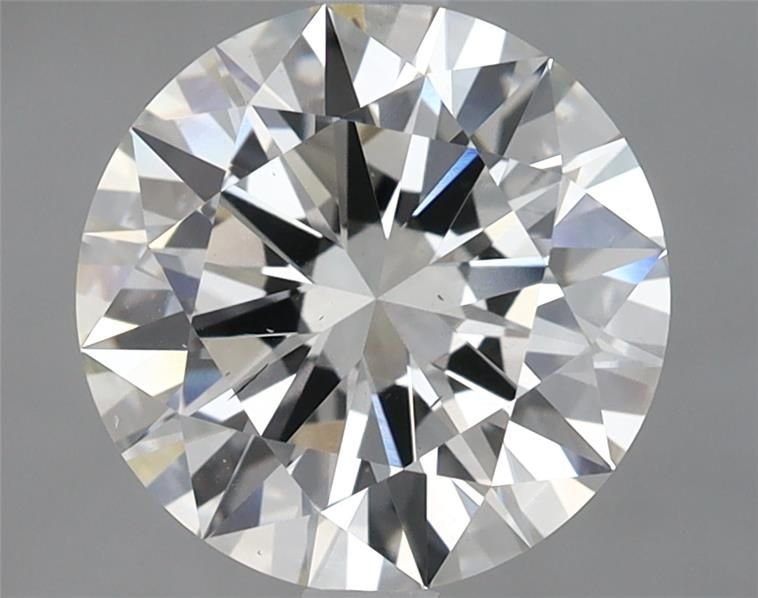 2.92ct H VS2 Excellent Cut Round Lab Grown Diamond