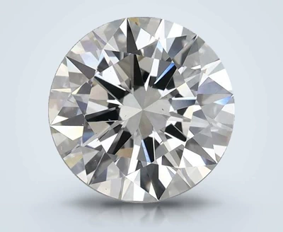 2.92ct H VS2 Excellent Cut Round Lab Grown Diamond
