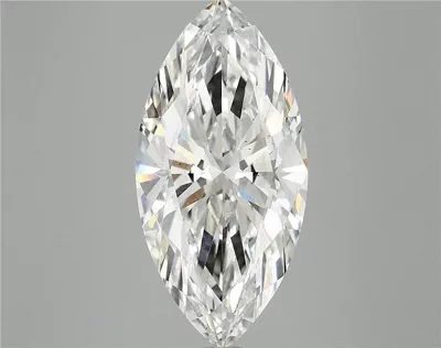 5.03ct F VS2 Rare Carat Ideal Cut Marquise Lab Grown Diamond