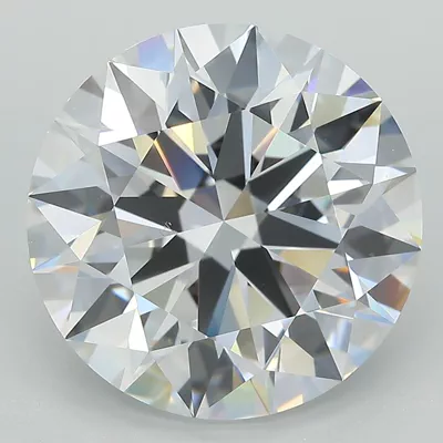 8.49ct D VS2 Rare Carat Ideal Cut Round Lab Grown Diamond