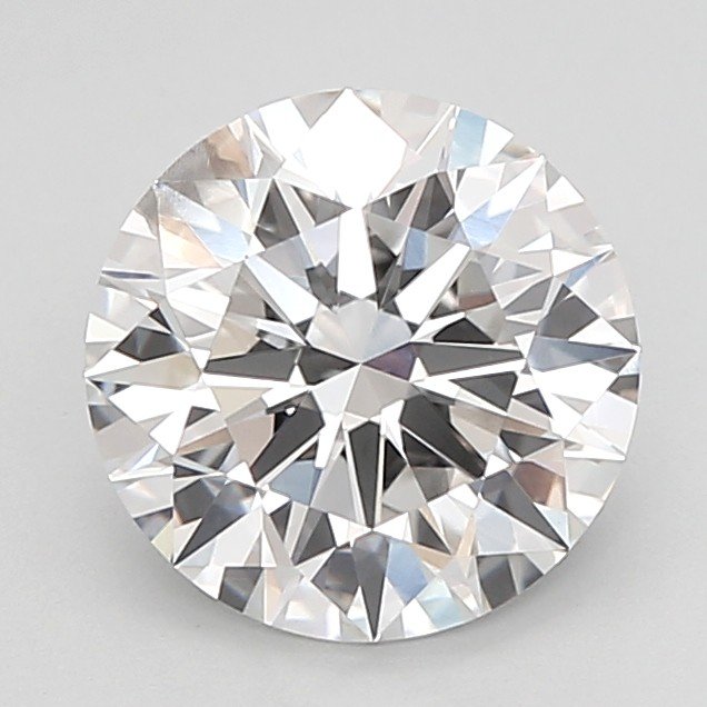 2.03ct F VS2 Rare Carat Ideal Cut Round Lab Grown Diamond