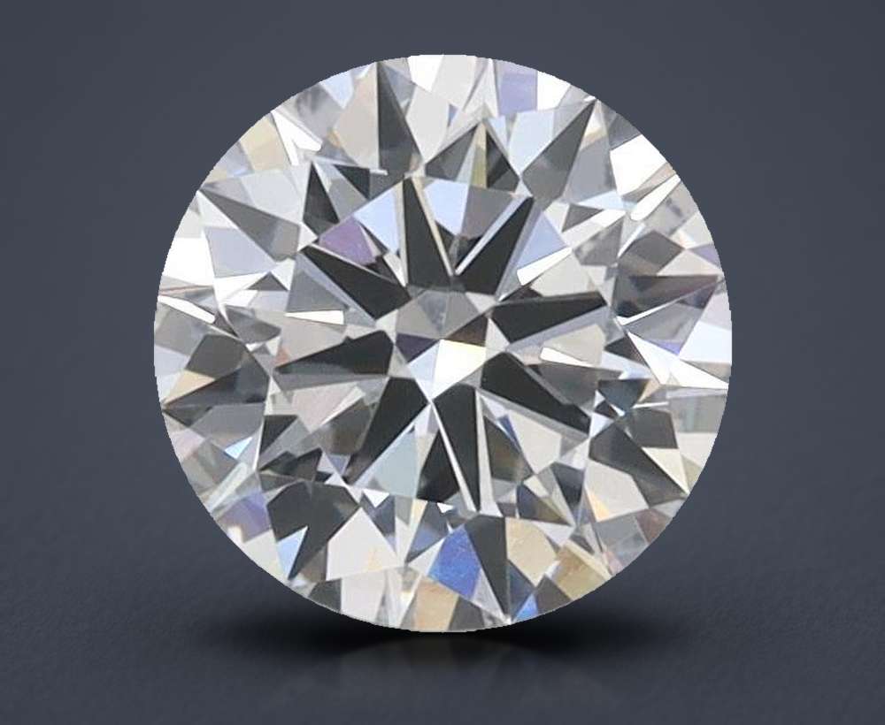1.02ct F IF Rare Carat Ideal Cut Round Lab Grown Diamond