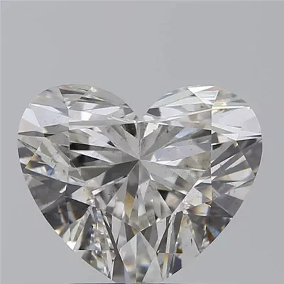 2.17ct H SI1 Rare Carat Ideal Cut Heart Lab Grown Diamond