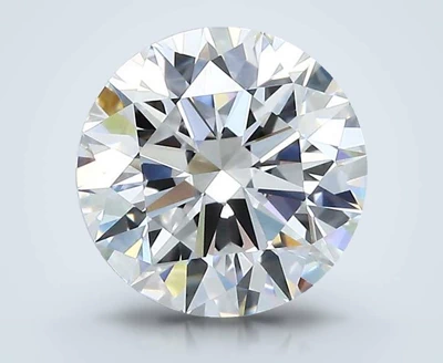 2.22ct D VVS2 Rare Carat Ideal Cut Round Diamond