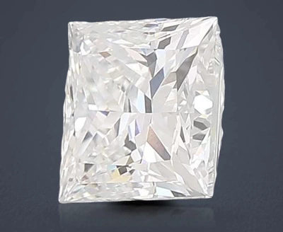1.54ct E VS1 Rare Carat Ideal Cut Princess Lab Grown Diamond