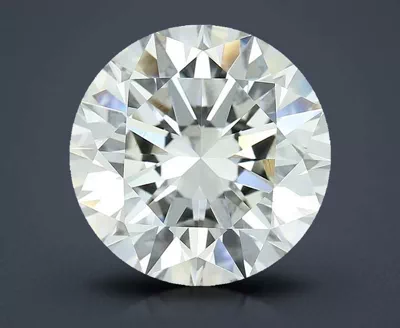5.01ct I VVS2 Rare Carat Ideal Cut Round Diamond