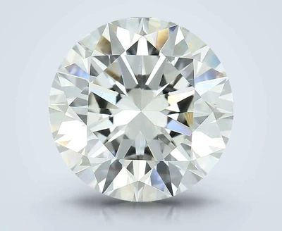 5.01ct I VVS2 Rare Carat Ideal Cut Round Diamond
