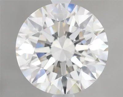 2.70ct J IF Rare Carat Ideal Cut Round Diamond