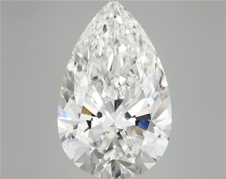 10.59ct F VVS2 Rare Carat Ideal Cut Pear Lab Grown Diamond