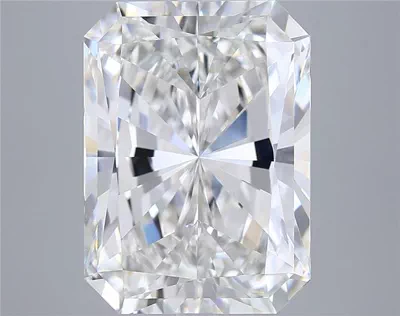 10.53ct F VVS2 Very Good Cut Radiant Lab Grown Diamond