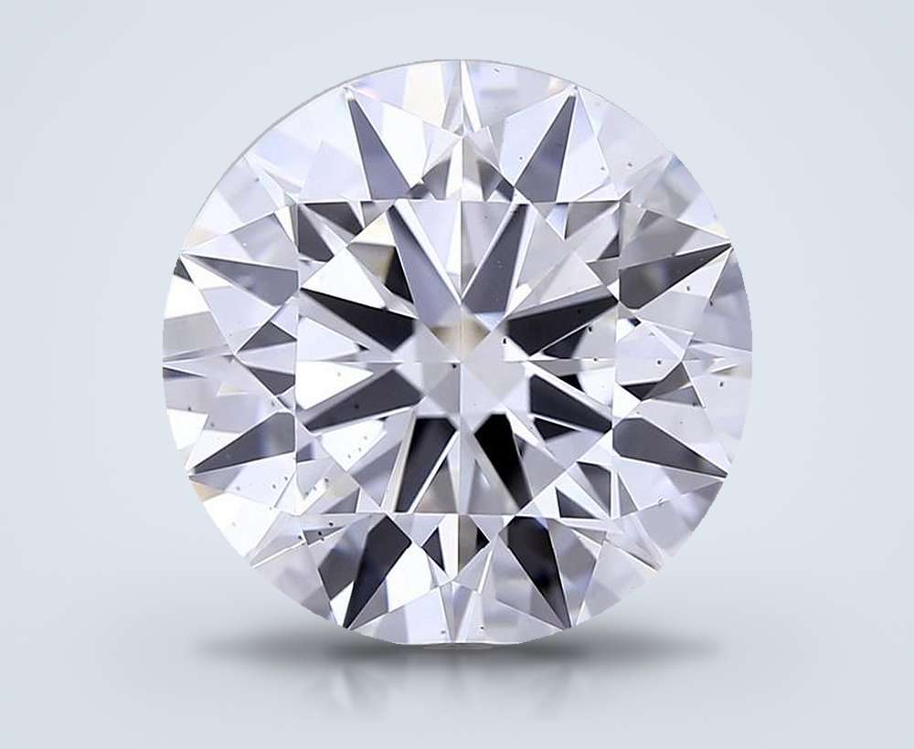 10.86ct G SI1 Rare Carat Ideal Cut Round Lab Grown Diamond