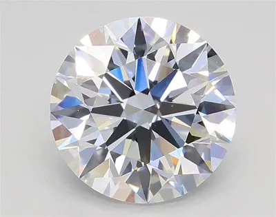 1.57ct F IF Rare Carat Ideal Cut Round Lab Grown Diamond