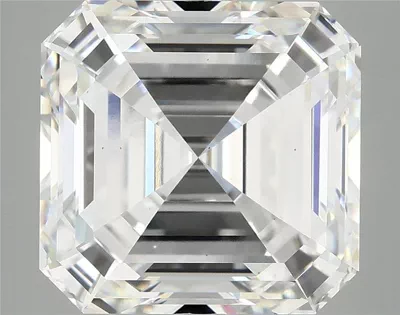 8.07ct F VS2 Excellent Cut Asscher Lab Grown Diamond