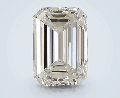 1.61ct F VVS2 Rare Carat Ideal Cut Emerald Lab Grown Diamond