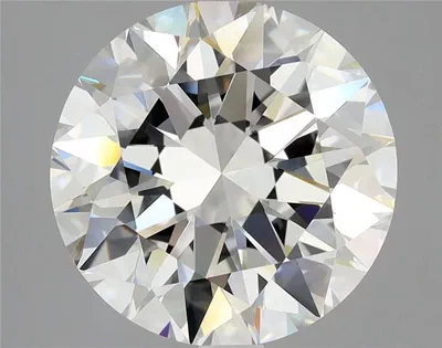 3.65ct I IF Rare Carat Ideal Cut Round Diamond