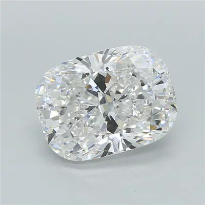 3.54ct E VVS2 Rare Carat Ideal Cut Cushion Lab Grown Diamond